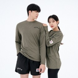 쿨링 로카티 긴팔 카키