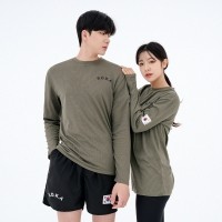 쿨링 로카티 긴팔 카키